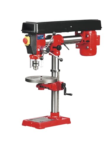 Sealey GDM790BR Säulen-Radialbohrmaschine Tischbohrmaschine mit 5 Geschwindigkeiten