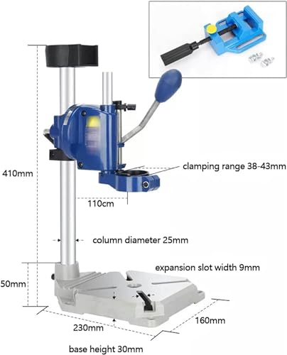 Bohrständer Bohrmaschinenständer Bohrständer für Handbohrmaschine Tischbohrmaschine Ständer Standbohrmaschine, Geschenke für Heimwerker