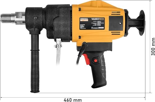 Kernbohrgerät Handgeführt ⌀22–202 mm an Neigbarer Kernbohrständer - Diamant Kernbohrmaschine 1400 U/min mit PRCD-Schutzschalter –