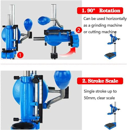 Bohrständer Bohrmaschinenständer Bohrständer für Handbohrmaschine Tischbohrmaschine Ständer Standbohrmaschine, Geschenke für Heimwerker