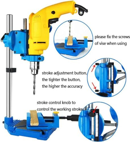 Bohrständer Bohrmaschinenständer Bohrständer für Handbohrmaschine Tischbohrmaschine Ständer Standbohrmaschine, Geschenke für Heimwerker