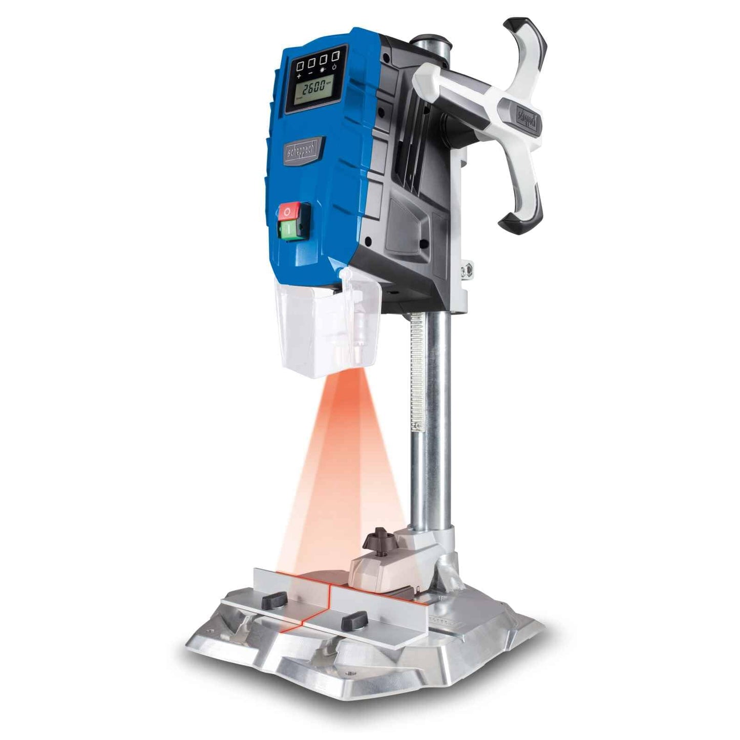 Bosch Tischbohrmaschine PBD 40 (710 W, Max. Bohr-Ø in Stahl/Holz: 13 mm/40 mm, Bohrhub 90mm, im Karton)