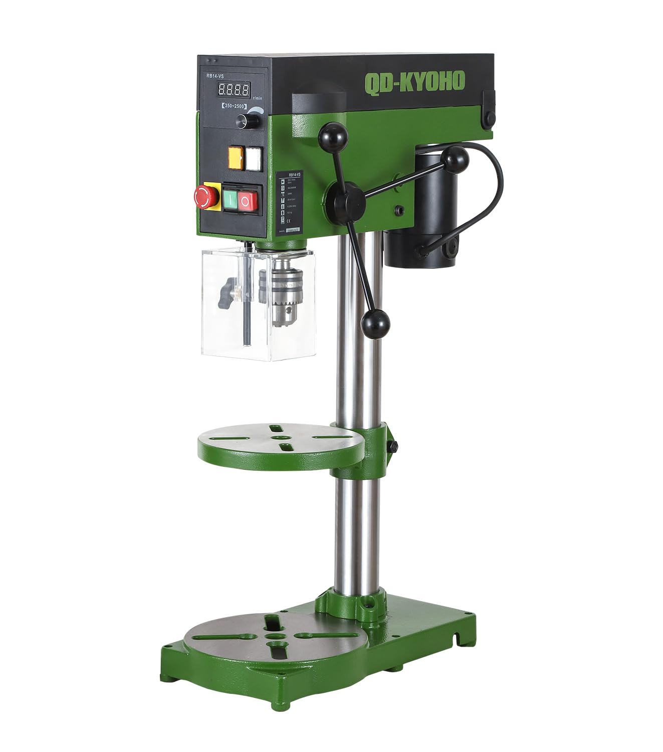 Bosch Tischbohrmaschine PBD 40 (710 W, Max. Bohr-Ø in Stahl/Holz: 13 mm/40 mm, Bohrhub 90mm, im Karton)