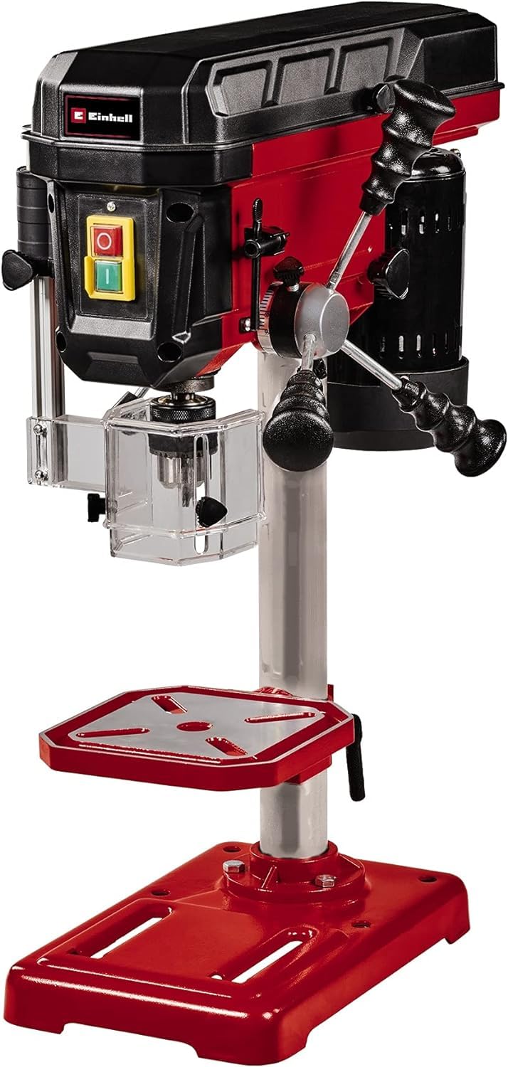 Einhell Säulenbohrmaschine TC-BD 630/1 (630 W, max. 60 mm Bohrtiefe, einstellbarer Bohrtiefenanschlag, max. 16 mm Bohrerdurchmesser)